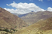 Urubamba Valley, spectacular terraces at Pisac